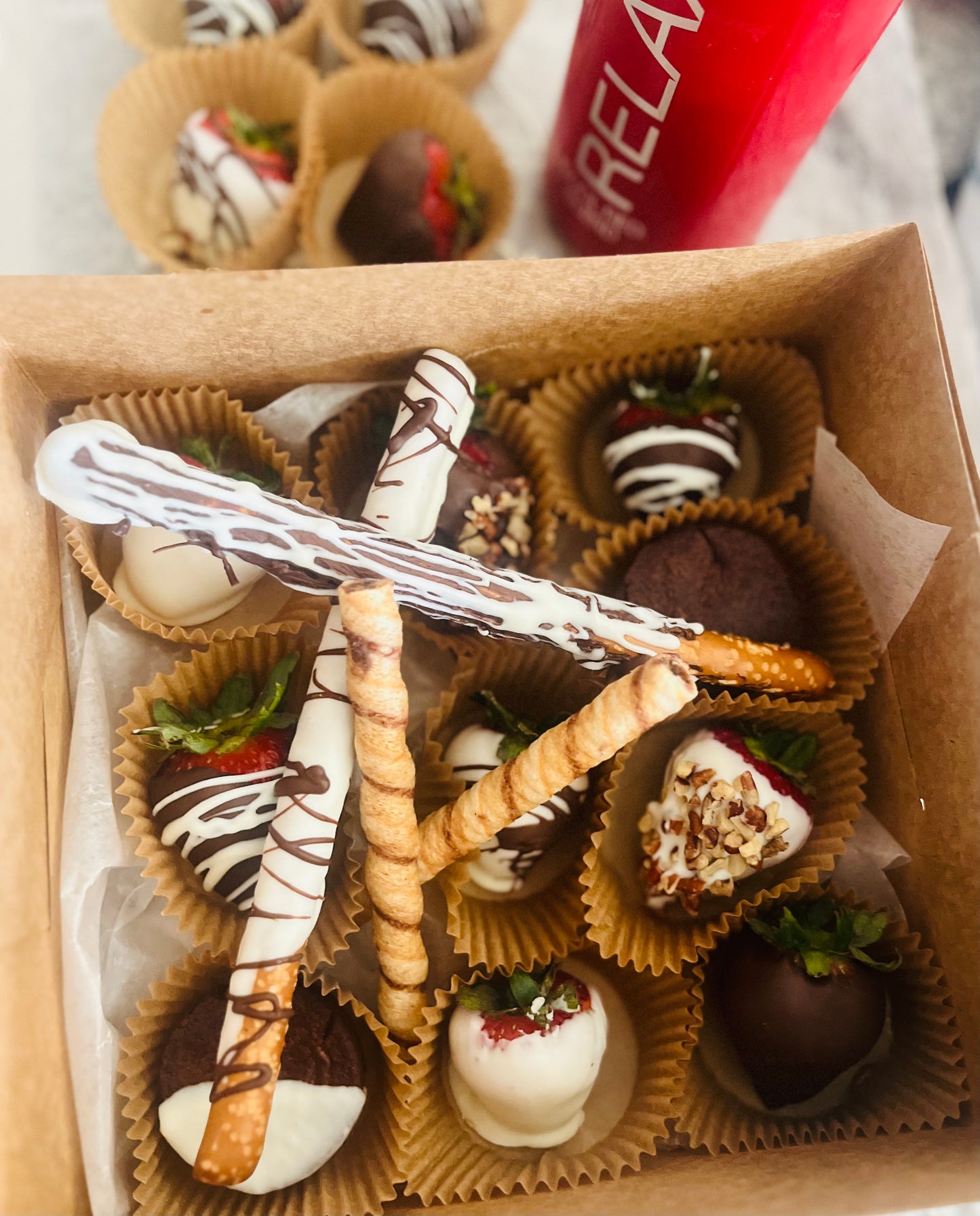 Chocolate Covered Strawberry & Sweets Box